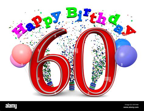 60 geburtstag gif lustig|Alles Gute zum 60. Geburtstag! Animiertes GIF mit 3D。